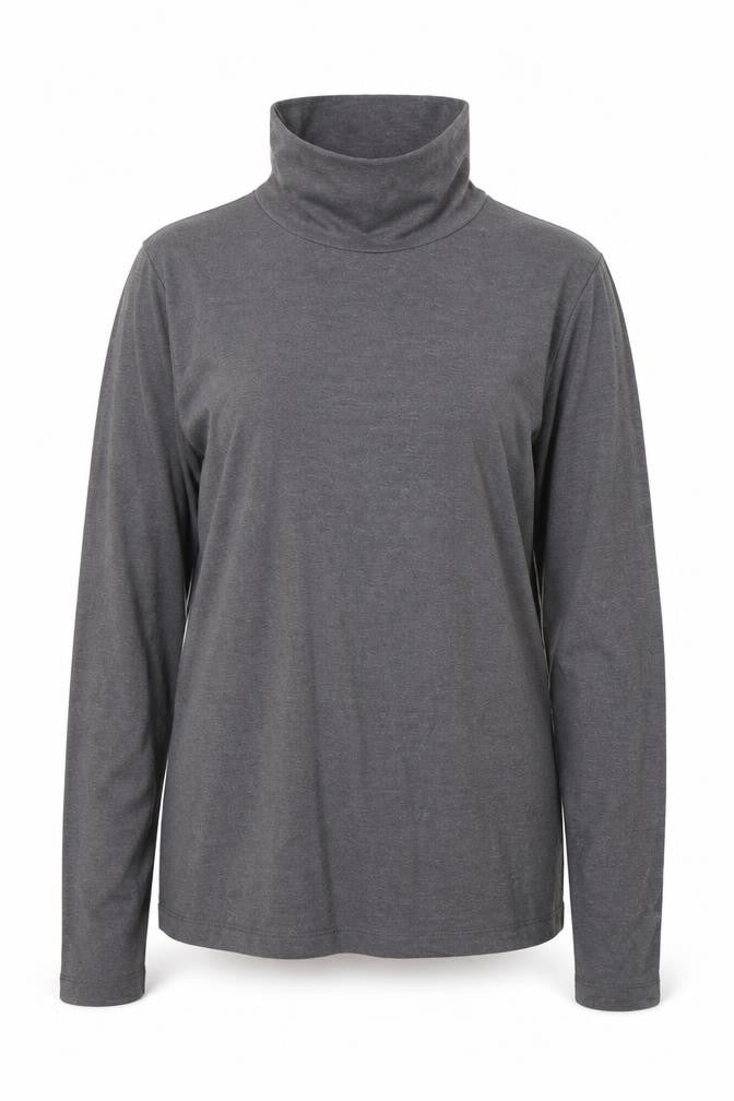 Redherring Womens Grey Mock Neck  Polyester Pullover Jumper Size 10