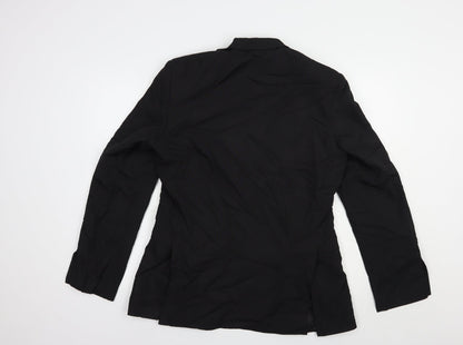 Cedarwood State Mens Black Jacket Blazer Size 38 Button