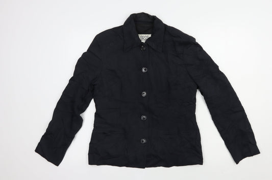 Oasis Womens Black   Jacket Blazer Size 12  Button