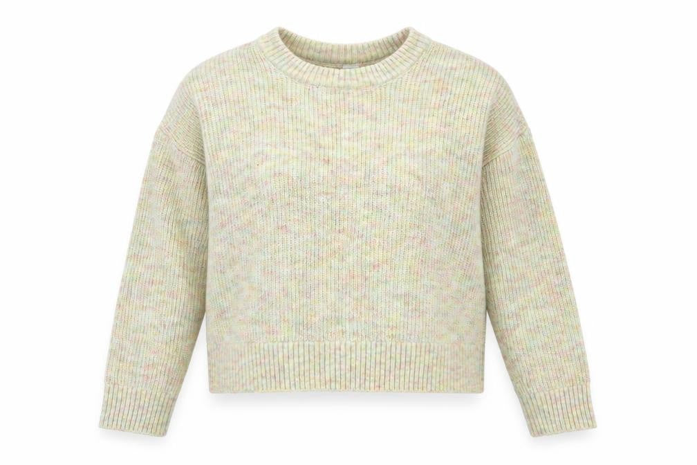 H&M Womens Multicoloured Crew Neck  Acrylic Pullover Jumper Size M