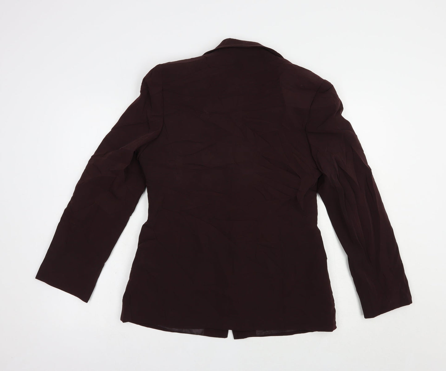 AMARANTO Womens Purple   Jacket Blazer Size 12  Button