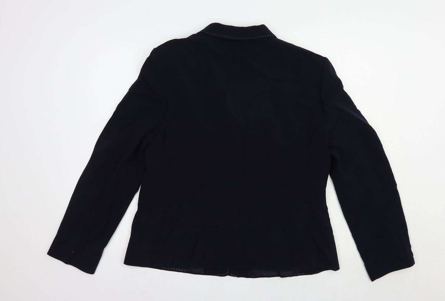 Gerry Weber Womens Blue   Jacket Blazer Size 16  Button