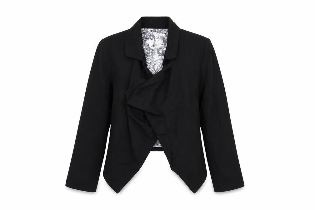 TU Womens Black   Jacket Blazer Size 10