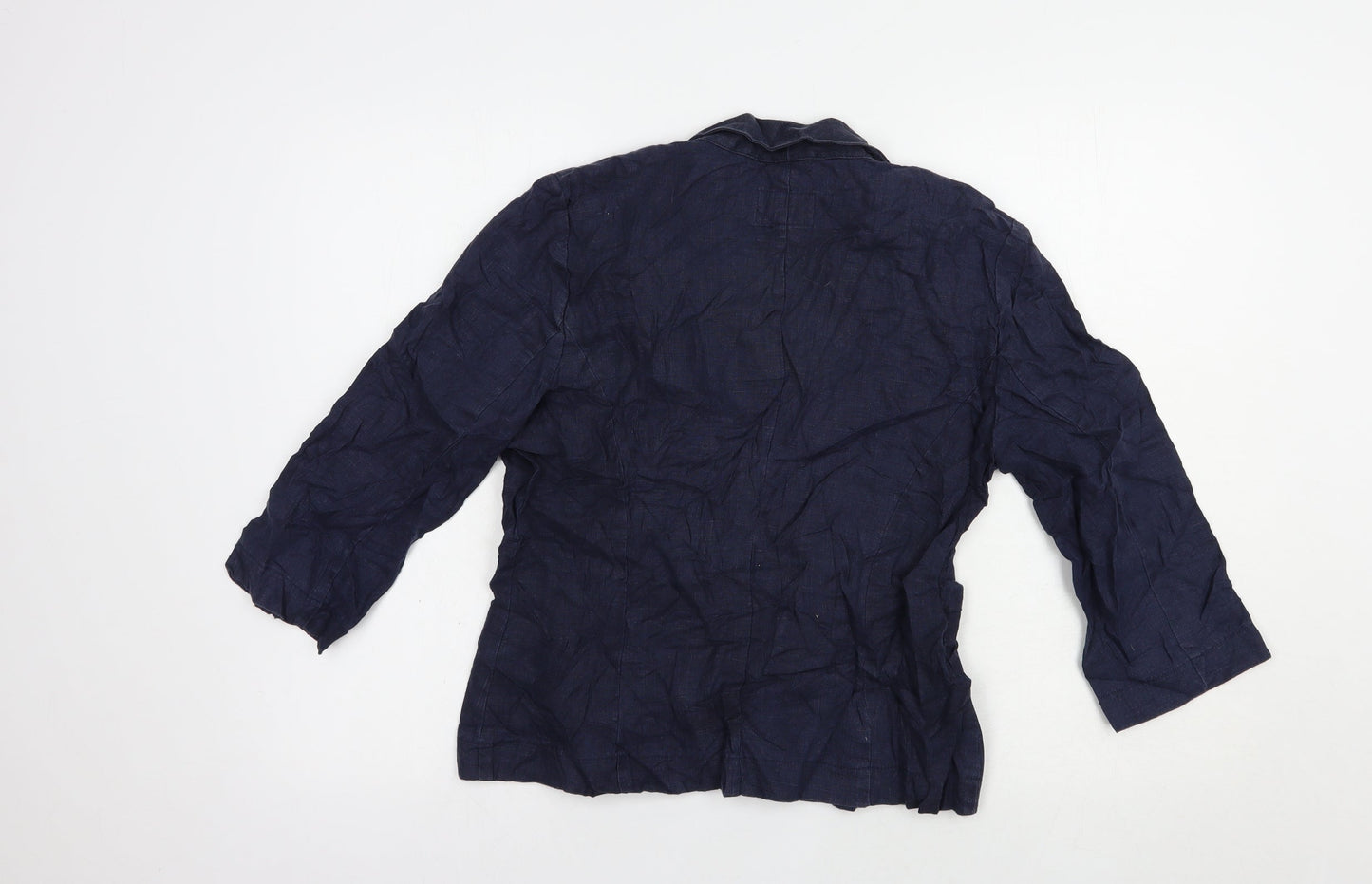 Per Una Womens Blue   Jacket Blazer Size 10  Button