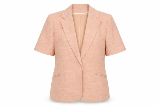 Klass Womens Pink   Jacket Blazer Size 12  Button