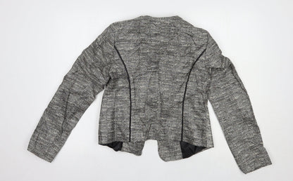 Savoir Womens Silver   Jacket Blazer Size 10