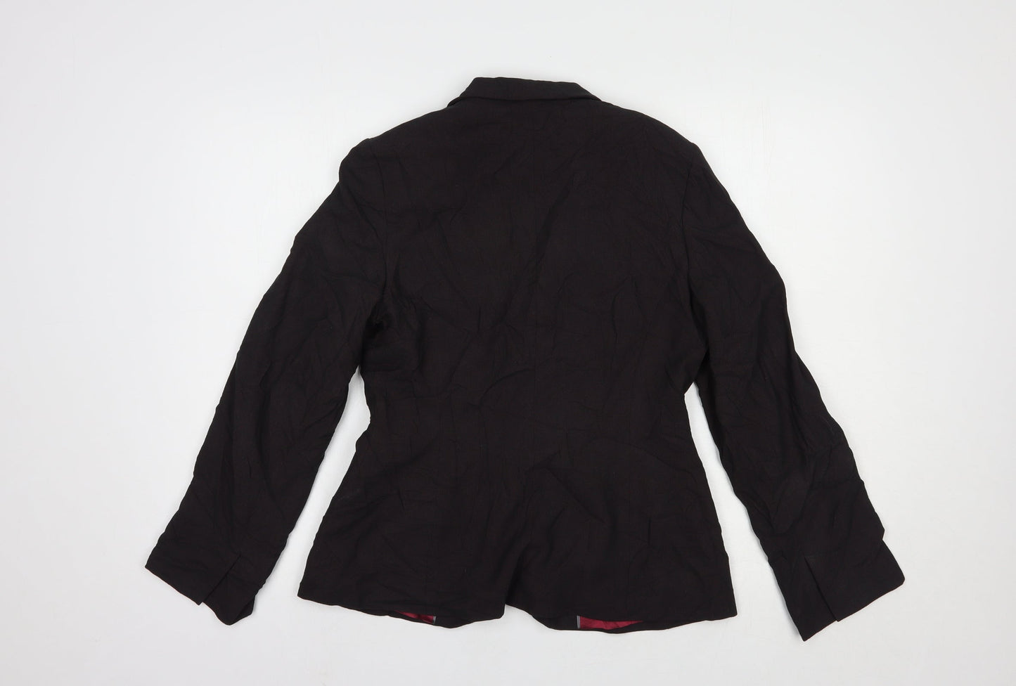 NEXT Womens Black   Jacket Blazer Size 10  Button