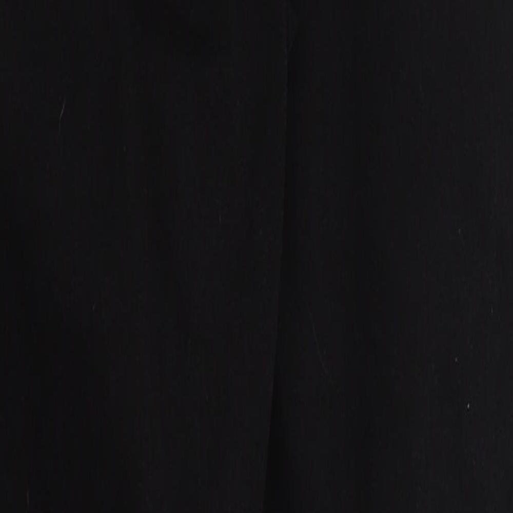 Denim Co Womens Black  Cotton Skinny Jeans Size 10 L27 in Regular Button