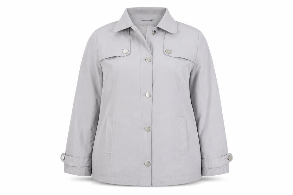 BHS Womens Grey   Jacket  Size 14  Zip