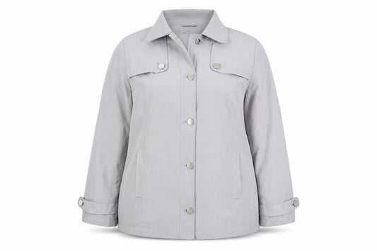 BHS Womens Grey   Jacket  Size 14  Zip