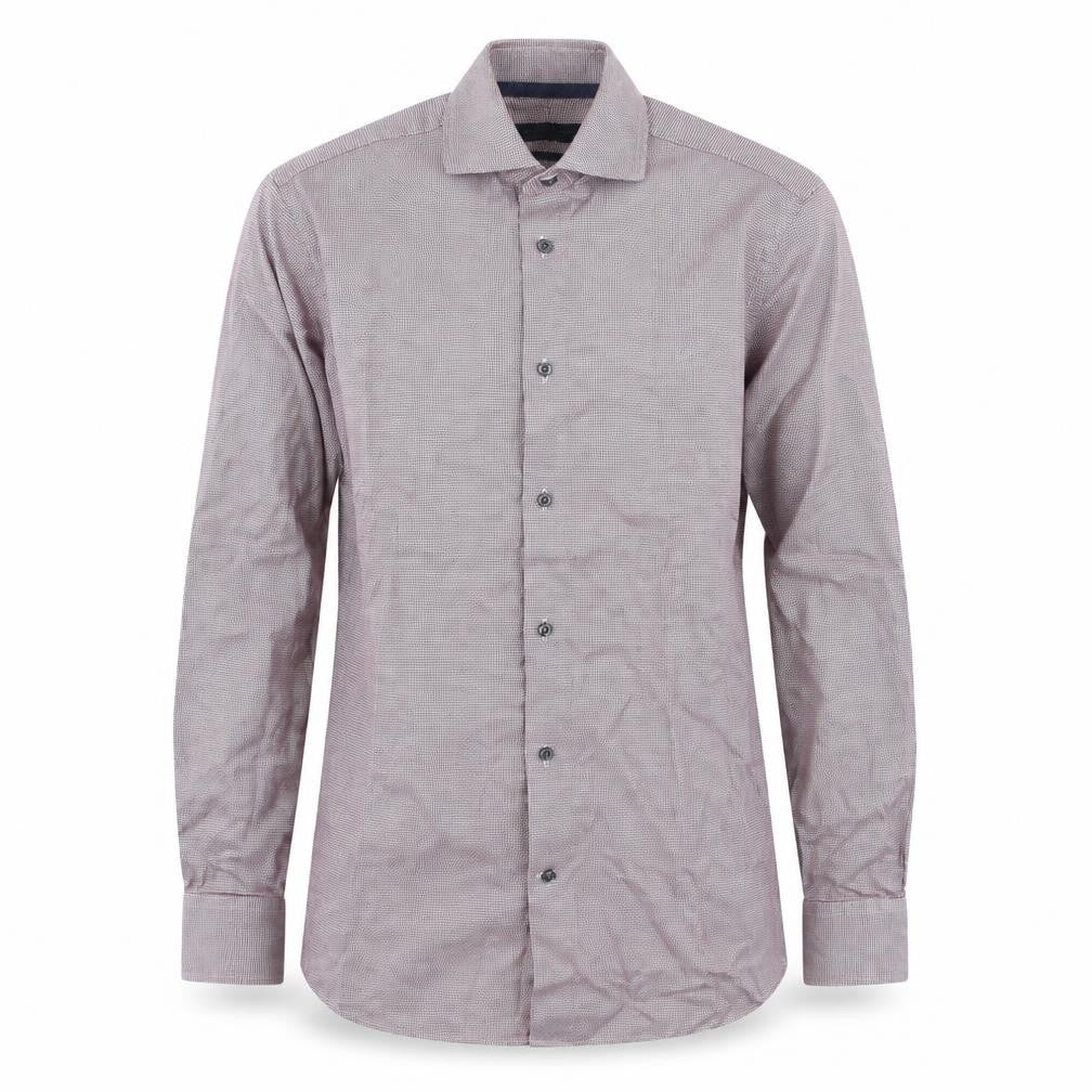 NEXT Mens Purple  Cotton  Button-Up Size 37 Collared