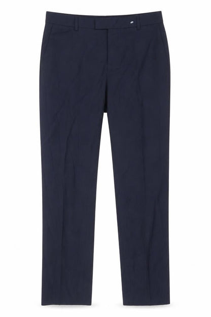 H&M Womens Blue  Viscose Trousers  Size 34 L32.5 in Regular