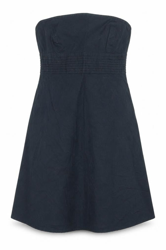 Gap  Womens Black  100% Cotton Fit & Flare  Size 14  Off the Shoulder