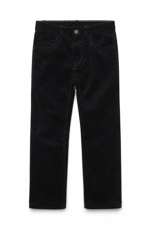 L.O.G.G  Girls Black  Cotton Chino Trousers Size 7 Years  Regular