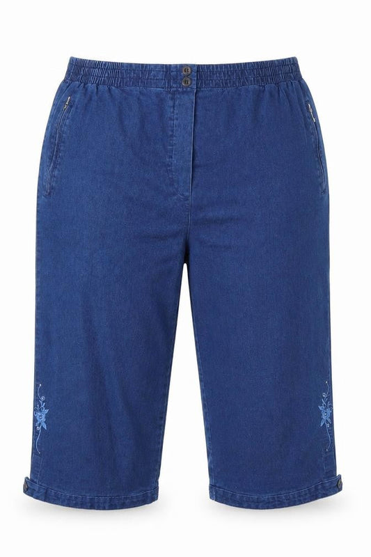 T Mode Womens Blue  Polyester Straight Jeans Size 50  Regular