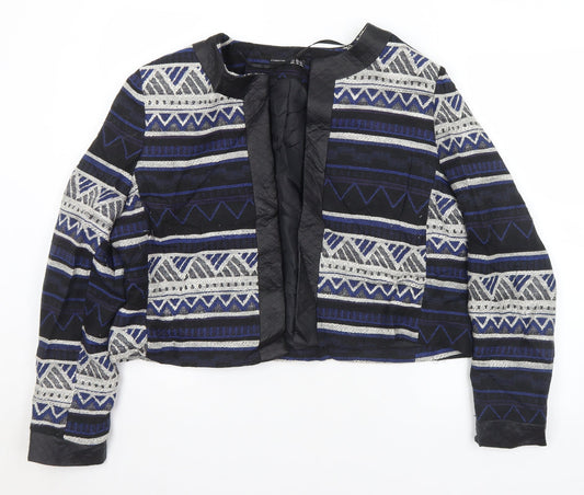 Atmosphere Womens Multicoloured Geometric  Jacket  Size 18