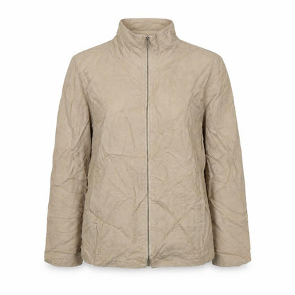 Pola Womens Beige  Lyocell Jacket Blazer Size 12