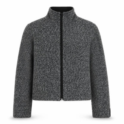 Minuet Womens Grey   Jacket  Size 16  Zip