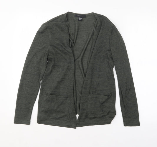 Atmosphere Womens Green V-Neck  Polyester Cardigan Jumper Size 6