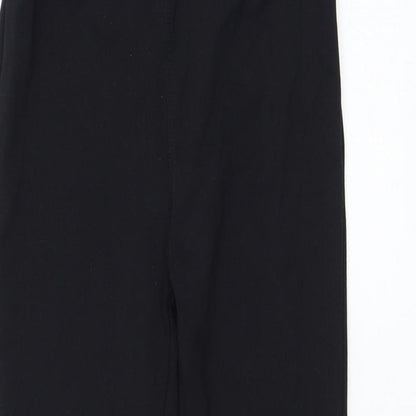 Dunnes Girls Black  Polyester Jogger Trousers Size 9 Months  Regular Pullover - Leggings, Mesh accent