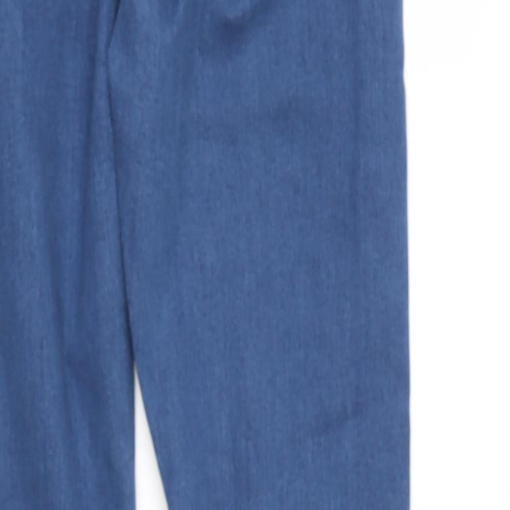denim & co Womens Blue  Cotton Blend Jegging Jeans Size S L30 in Slim