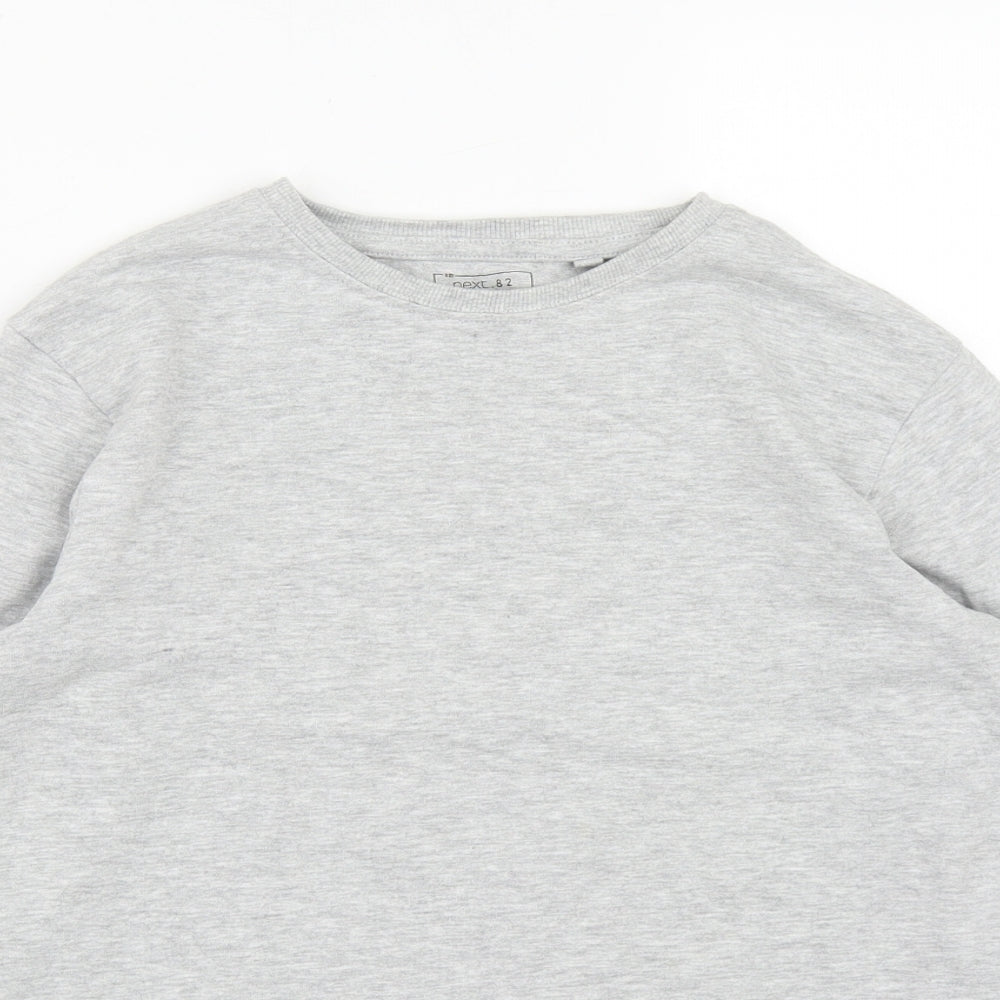 NEXT Boys Grey  Cotton Pullover Sweatshirt Size 11 Years