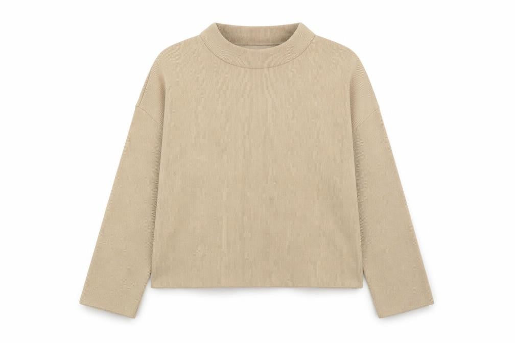 VERA&LUCY Womens Brown Round Neck  Polyester Pullover Jumper Size M