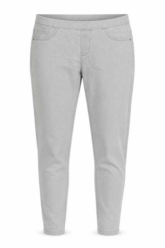 Denim & Co. Womens Grey  Cotton Jegging Jeans Size 10 L27 in Regular