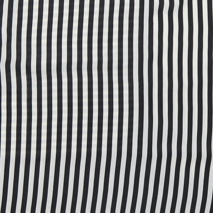 Select Womens Black Striped Polyester Basic Blouse Size 14 Round Neck