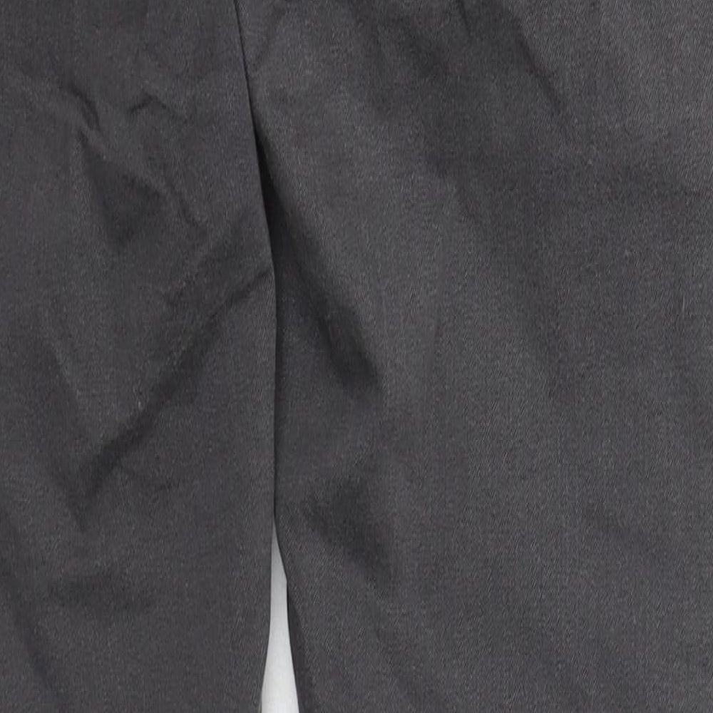 Topshop Womens Grey  Cotton Skinny Jeans Size 28 in L30 in Regular Button