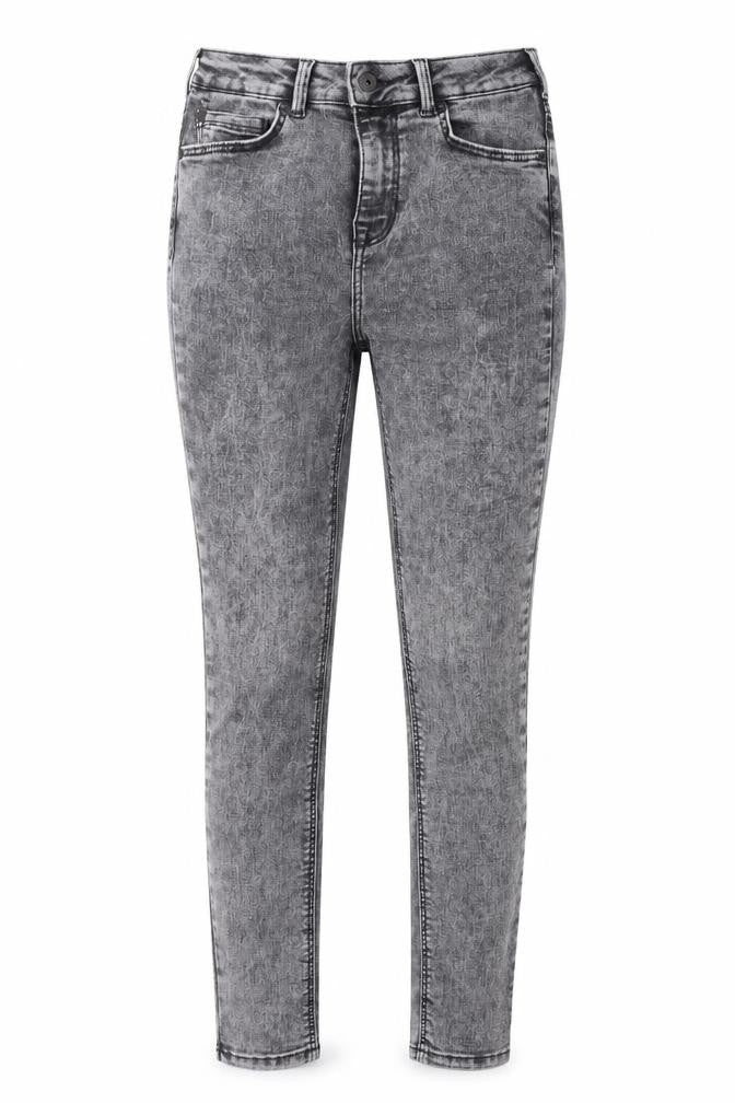 Jack Wills Womens Grey  Cotton Skinny Jeans Size 25 L26 in Regular