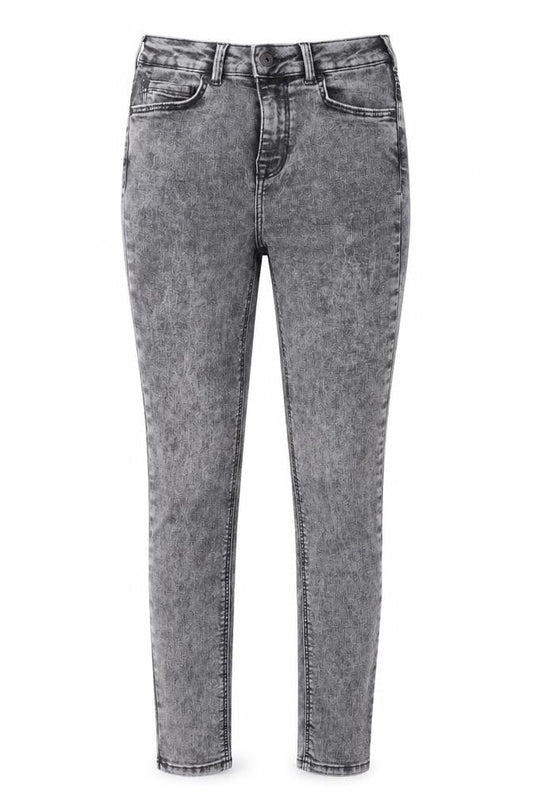 Jack Wills Womens Grey  Cotton Skinny Jeans Size 25 L26 in Regular