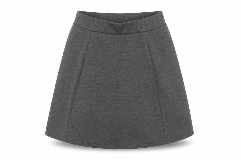 George  Girls Grey  Polyester Pleated Skirt Size 11-12 Years  Regular