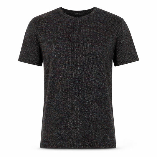 Zara Womens Black  Polyester Tunic T-Shirt Size M Round Neck