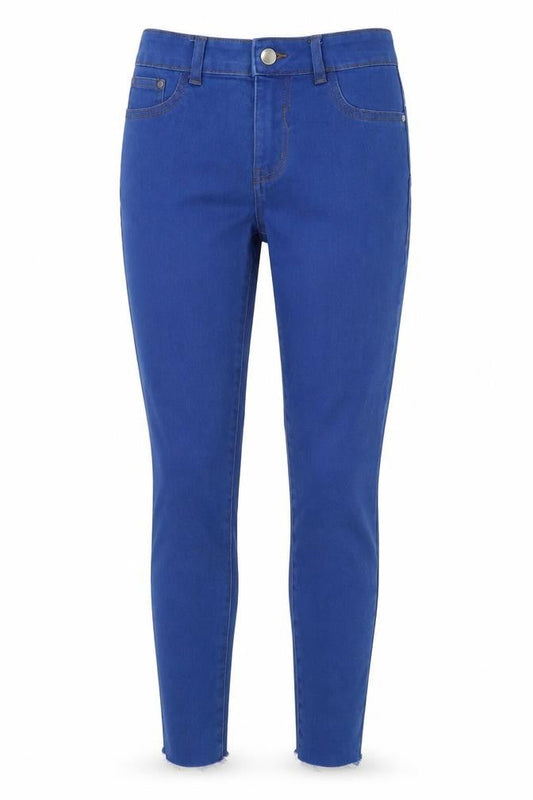 Denim & Co. Womens Blue  Cotton Jegging Jeans Size 8 L29 in Regular