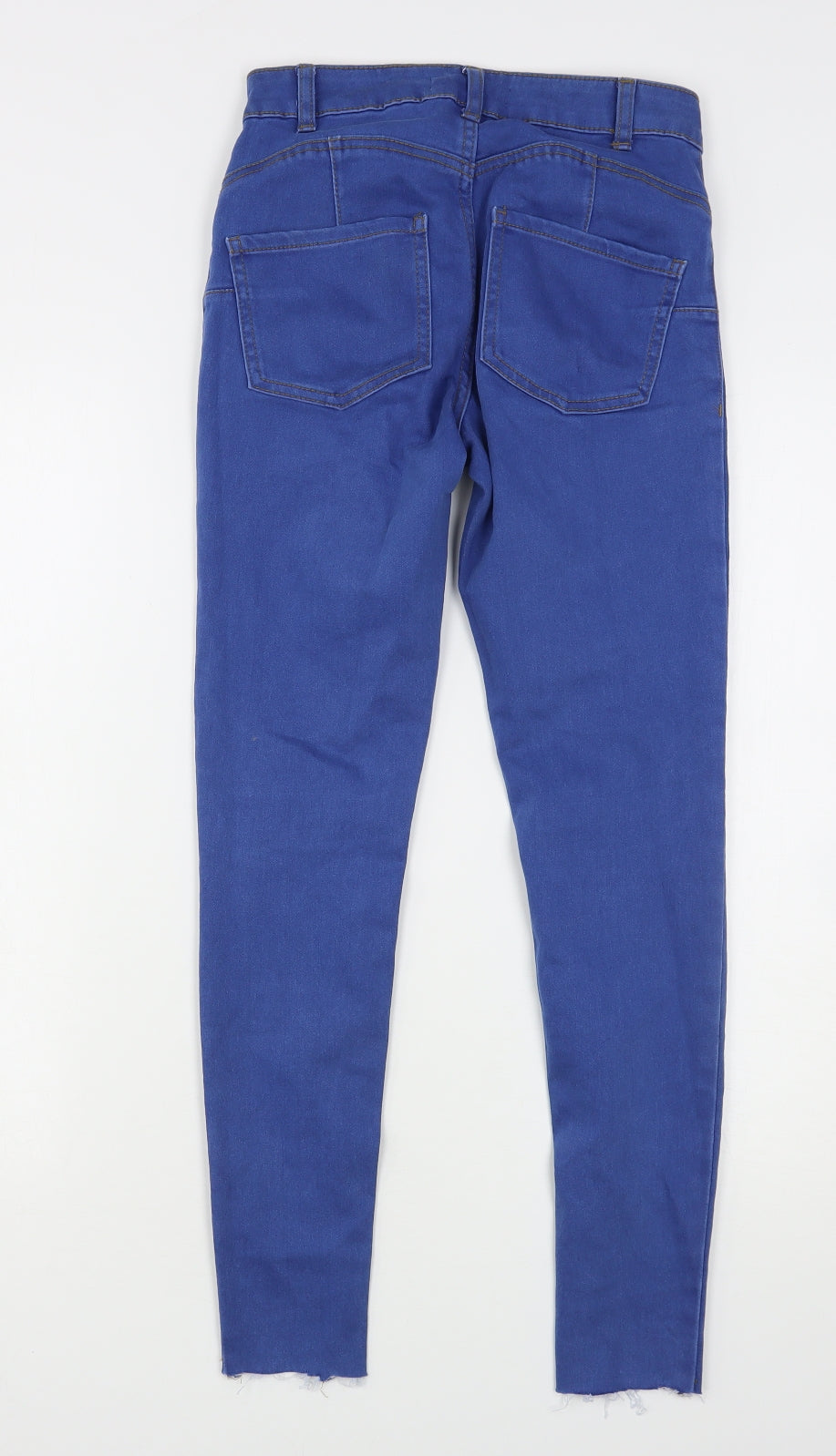 Denim & Co. Womens Blue  Cotton Jegging Jeans Size 8 L29 in Regular
