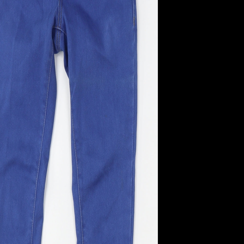Denim & Co. Womens Blue  Cotton Jegging Jeans Size 8 L29 in Regular
