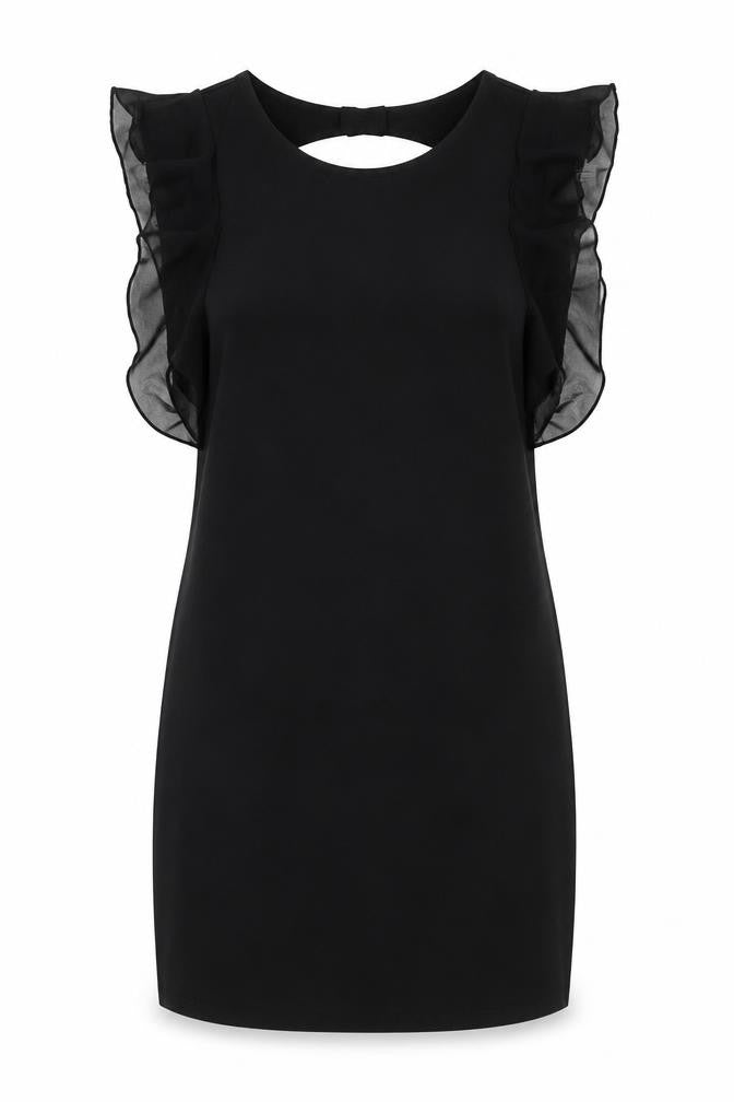 Cameo Rose Womens Black Polyester Mini Size 12 Round Neck