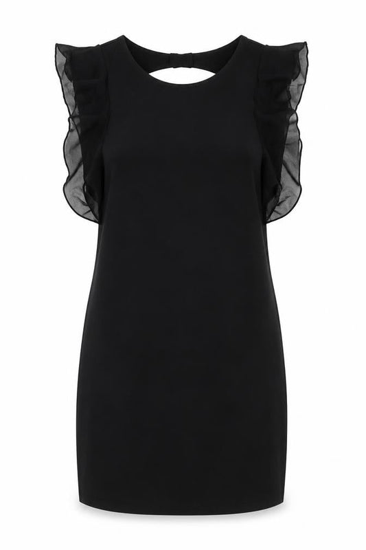 Cameo Rose Womens Black Polyester Mini Size 12 Round Neck