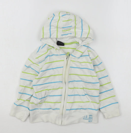 NEXT Boys Multicoloured Striped  Jacket  Size 18-24 Months