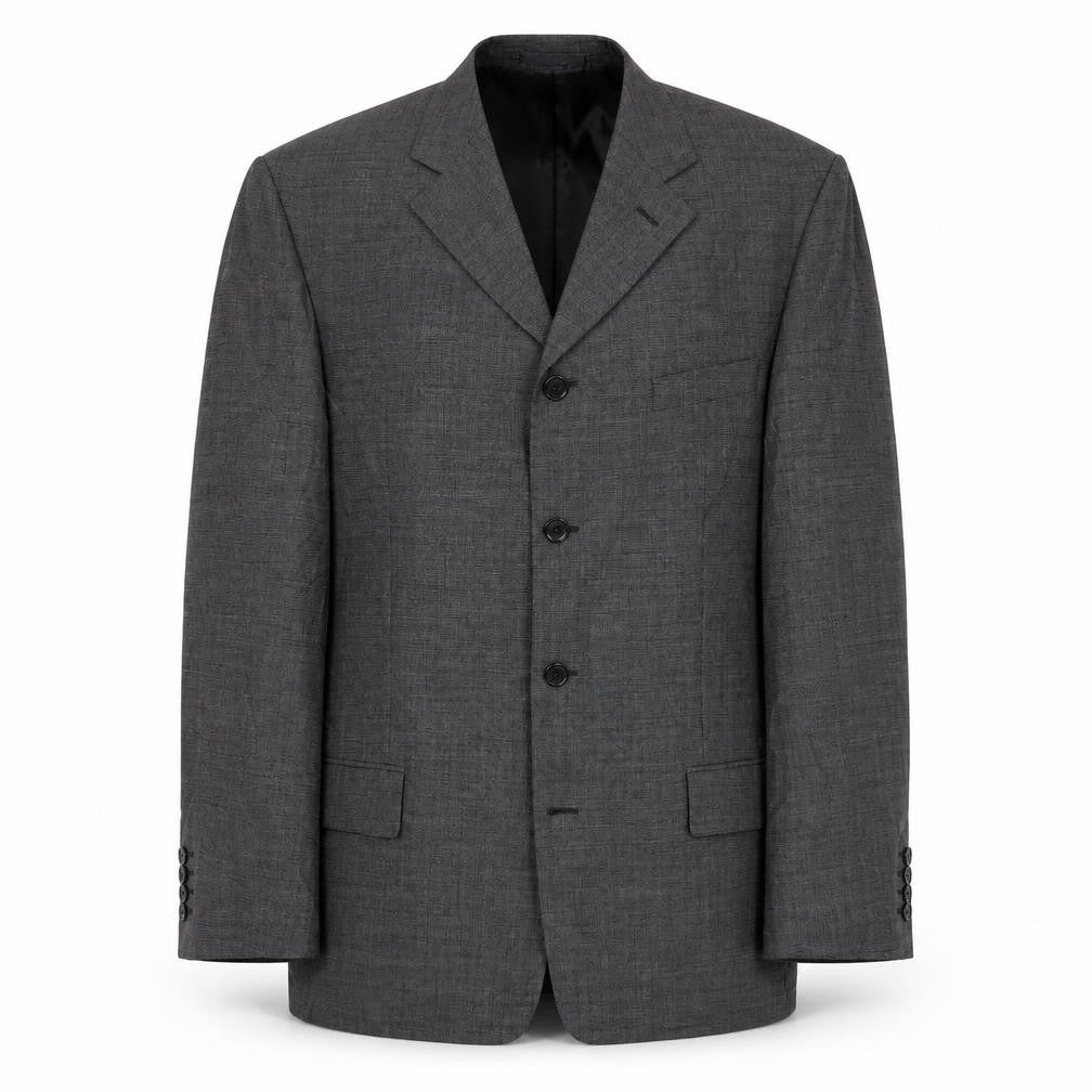 Ciro Citterio Mens Grey  Wool Jacket Suit Jacket Size 44