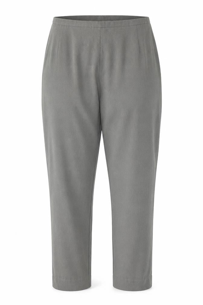 BHS Womens Grey  Polyester Trousers  Size 14 L28 in Regular