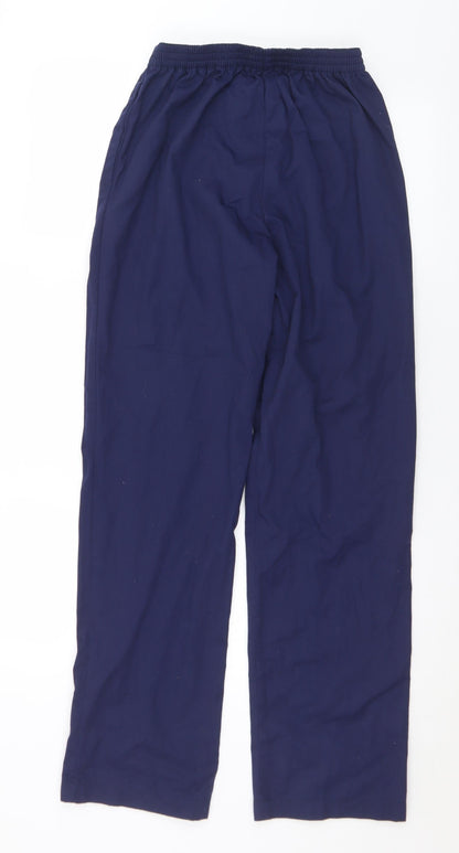 Boyd Cooper Womens Blue  Polyester Trousers  Size 24 in L29 in Regular Button