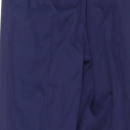Boyd Cooper Womens Blue  Polyester Trousers  Size 24 in L29 in Regular Button