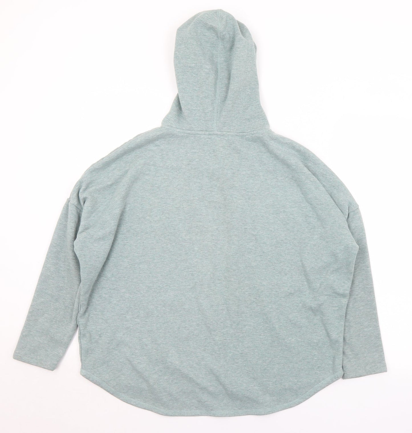 Dunnes Stores Womens Green  Polyester Pullover Hoodie Size M