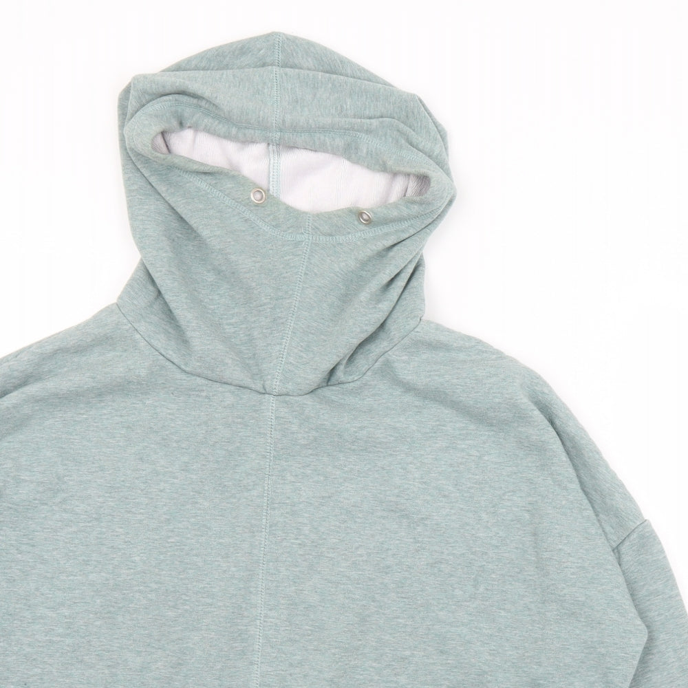 Dunnes Stores Womens Green  Polyester Pullover Hoodie Size M