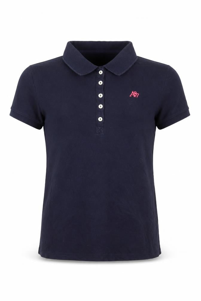 Aero Postale Boys Blue  Cotton Basic Polo Size L Collared