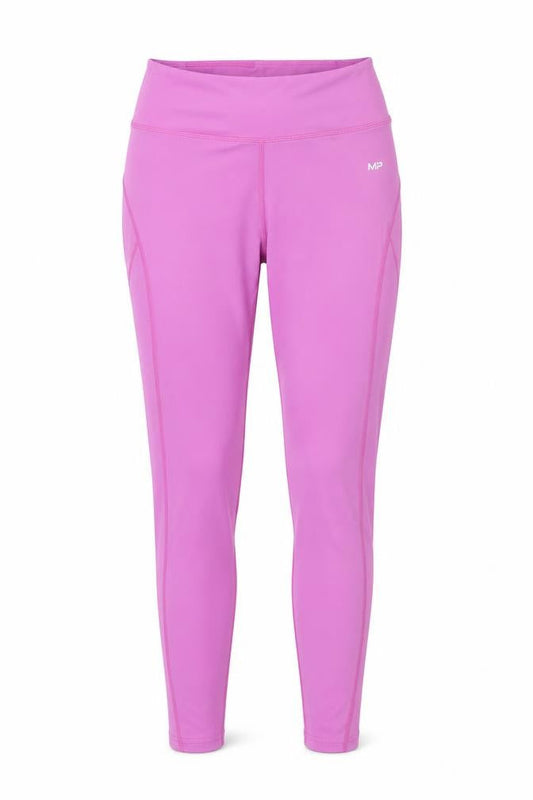 Myprotein Womens Purple  Nylon Compression Leggings Size M L25 in Regular Pullover