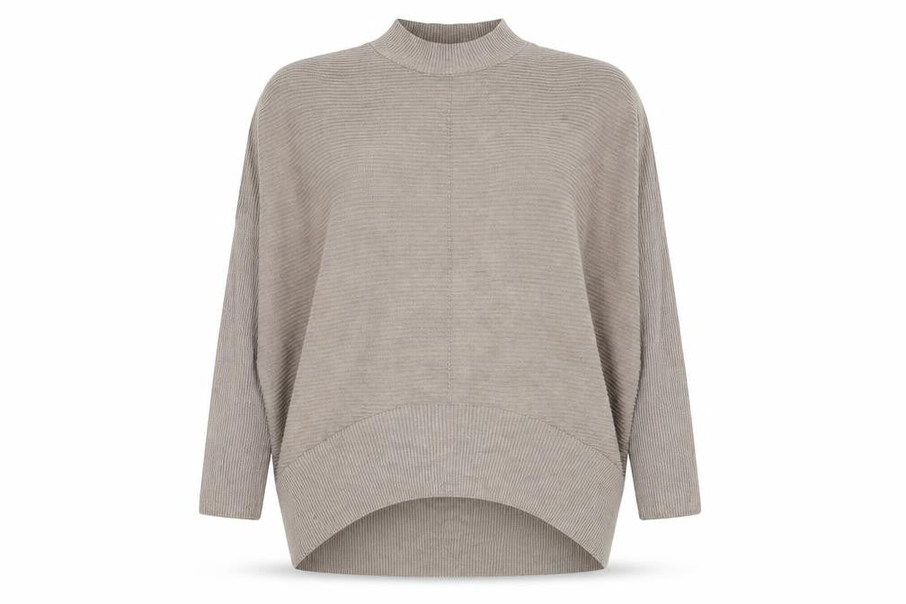 Primark Womens Brown Round Neck  Cotton Pullover Jumper Size 12