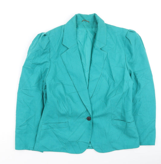 Dorothy Perkins Womens Green   Jacket Coatigan Size 12